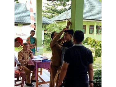 Seleksi Paskibra DISPORA 2020 SMK N 8 Pky