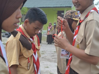 Perkemahan Pramuka Penggalang se-Bukit Batu 2019 ar