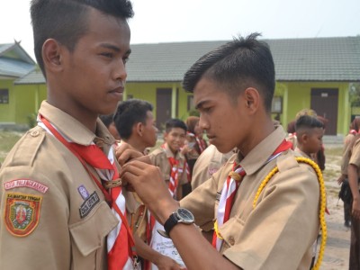 Perkemahan Pramuka Penggalang se-Bukit Batu 2019 br