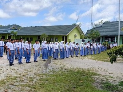 Seleksi Paskibra DISPORA 2020 SMK N 8 Pky