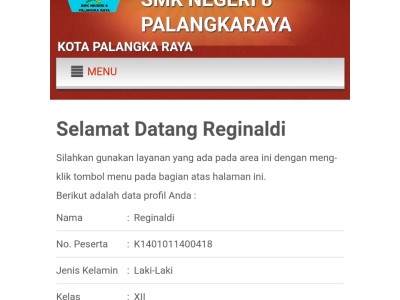Pengumuman Kelulusan via Web Sekolah t.a 2019/2020