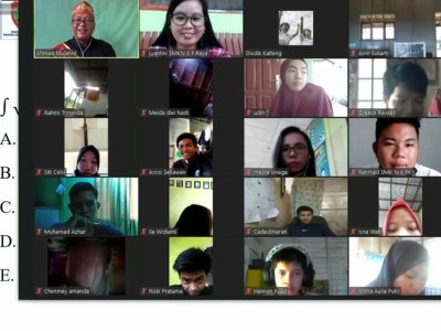 Pembelajaran online via Zoom