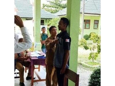 Seleksi Paskibra DISPORA 2020 SMK N 8 Pky