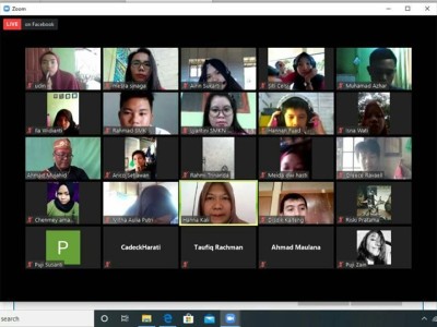 Pembelajaran online via Zoom