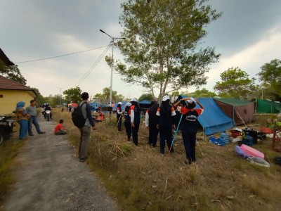 Kemah Gugus Depan Pangkalan SMKN 8 Palangkaraya 2