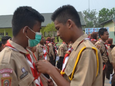 Perkemahan Pramuka Penggalang se-Bukit Batu 2019 bu