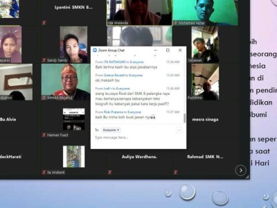 Pembelajaran online via Zoom