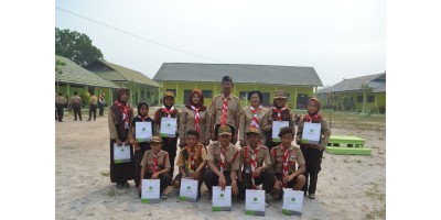 Perkemahan Pramuka Penggalang se-Bukit Batu 2019