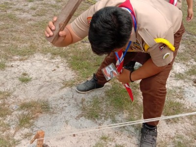 Perkemahan Pramuka Penggalang se-Bukit Batu 2019 10