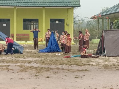 Perkemahan Pramuka Penggalang se-Bukit Batu 2019 18