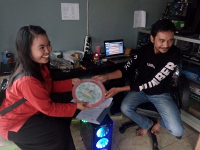 Penjemputan Siswa TKJ 4