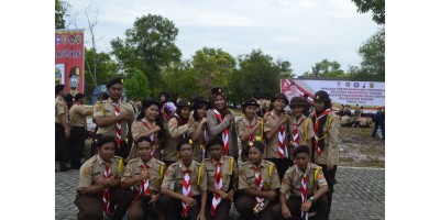 Kemah Gugus Depan Pangkalan SMKN 8 Palangkaraya