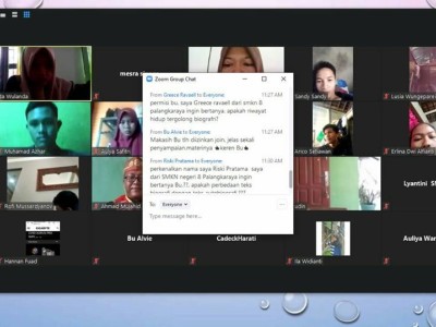 Pembelajaran online via Zoom
