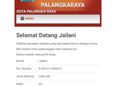 Pengumuman Kelulusan via Web Sekolah t.a 2019/2020